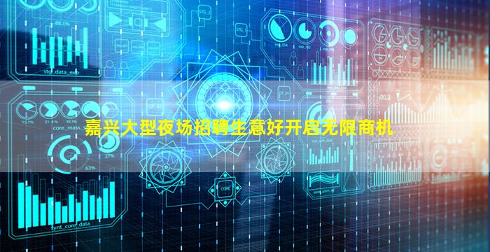 嘉兴大型夜场招聘生意好开启无限商机
